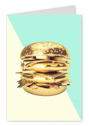 Kubistika golden Big Mac