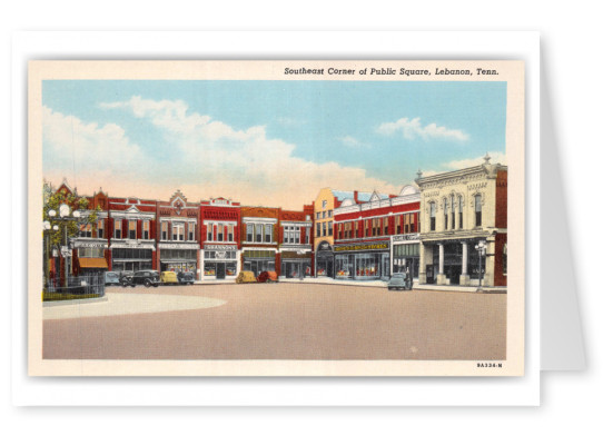 Lebanon, Tennessee, Southeast Corner of Public Square