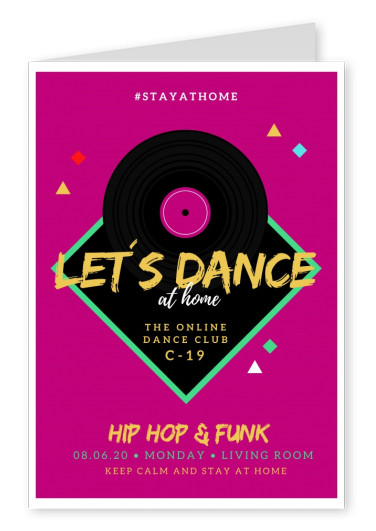 let´s dance at home