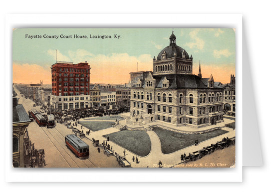 Lexington, kentucky, Fayette County Court House