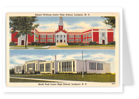 Lockport, New York, Emmet Belknap and Nort park Junior High School