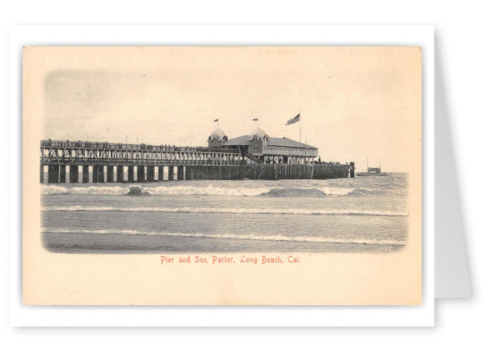 Long Beach California Pier and Sun Parlor