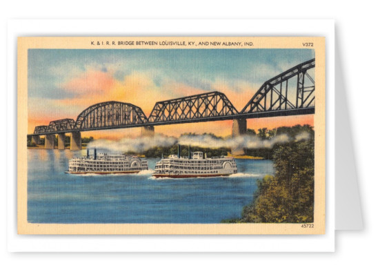 Louisville, Kentucky and New Albany, Indiana, K. _. I. Railraod Bridge