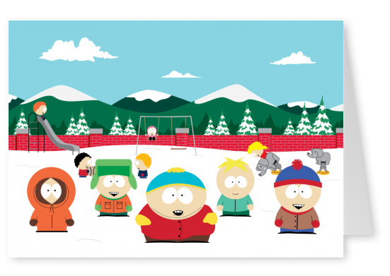 South Park characters smile | Poster