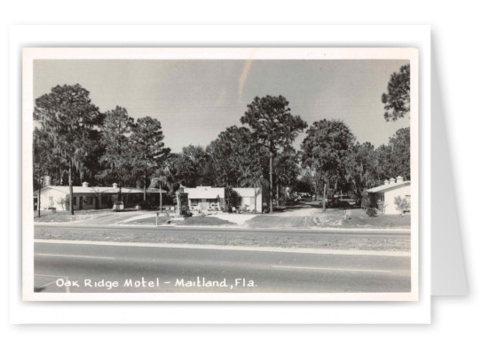 Maitland Florida Oak Ridge Motel