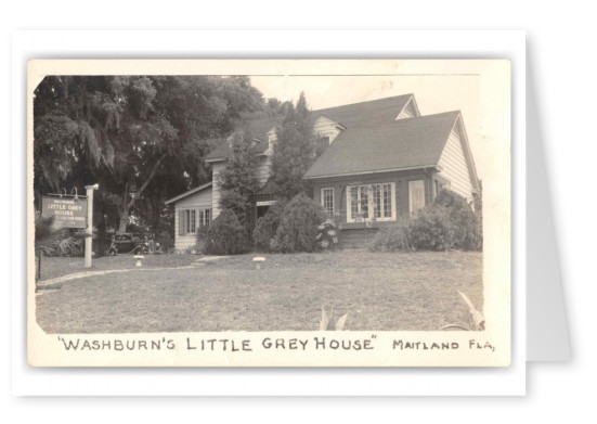 Maitland Florida Washburn_s Little Grey House