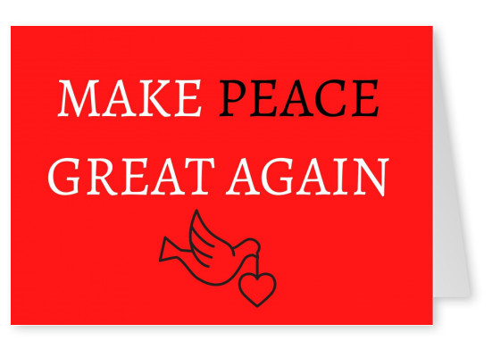 Make peace great again