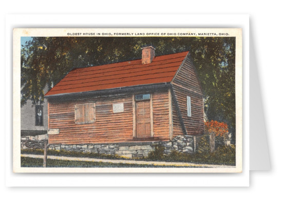 Marietta, ohio, Oldest House in Ohio