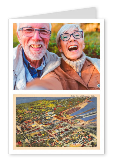 Marquette, Michigan, aerial view