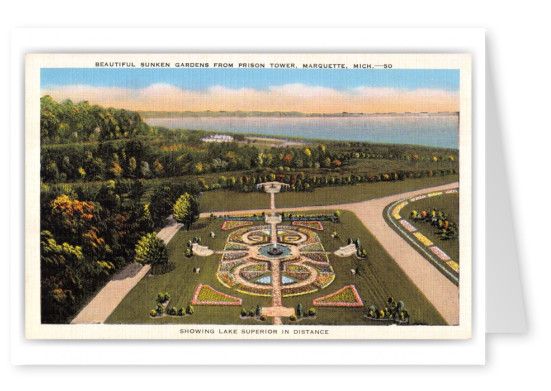 Marquette, Michigan, Sunken Gardens