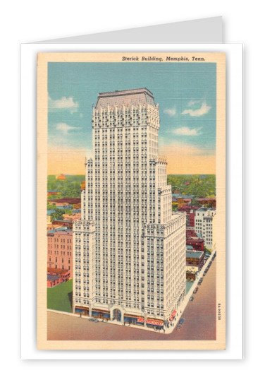 Memphis Tennessee Sterick Building | Vintage & Antique Postcards 🗺 📷 🎠 ...