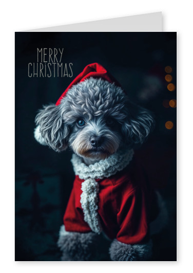 greeting card Merry Christmas