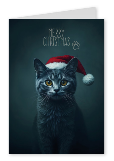 greeting card Merry Christmas