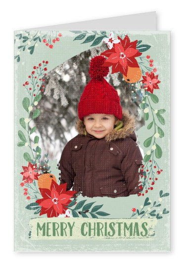SegensArt Postcard Merry Christmas