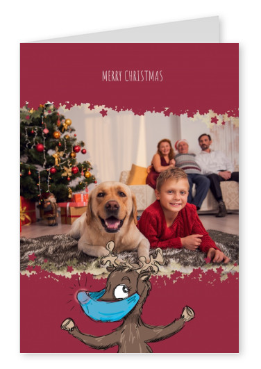 postcard Christin-Marie Arold Merry Christmas