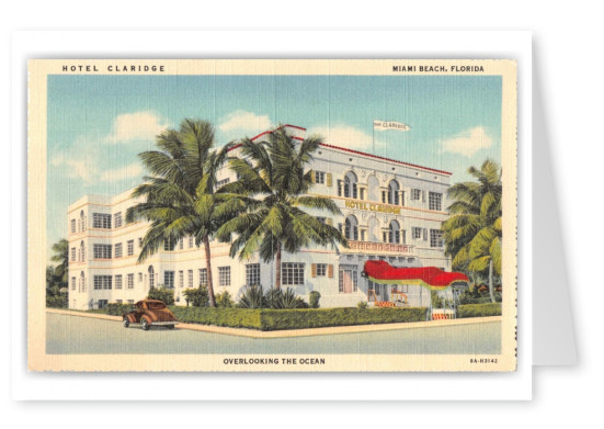 Miami Beach Florida Hotel Claridge