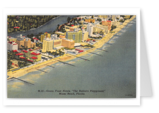 Florida Miami Gralynn Hotel  United States - Florida - Miami, Postcard /  HipPostcard