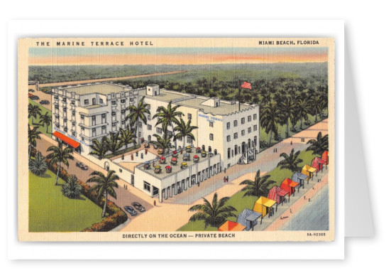Miami Beach Florida The Marine Terrace Hotel