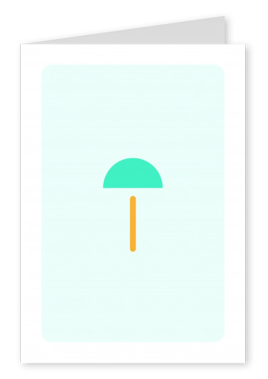 Minimalistisk parasoll