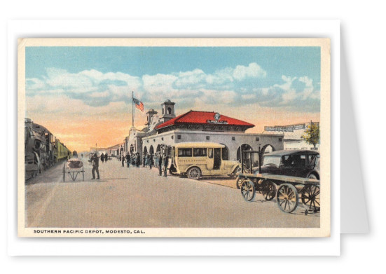 Modesto California Southern Pacific Depot