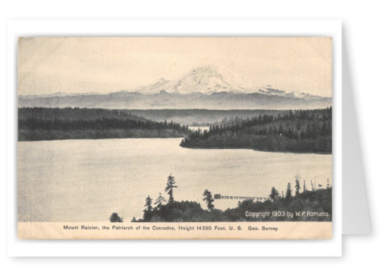 Mount Rainier, Washington, Patriarch of the Cascades
