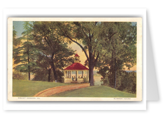 Mount Vernon, Virginia, Summer House