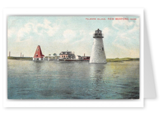 New Bedford Massachusetts Palmers Island Lighthouse