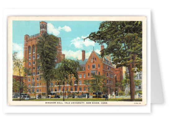 New Haven, Connecticut, Bingham Hall, Yale Univeristy