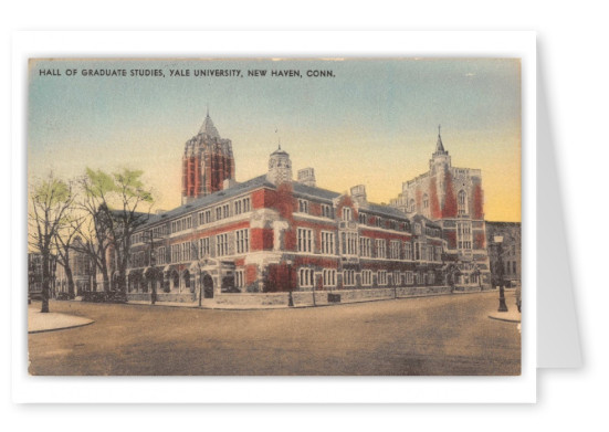 New Haven, Connecticut, Hall of Graduate Studies, yale University