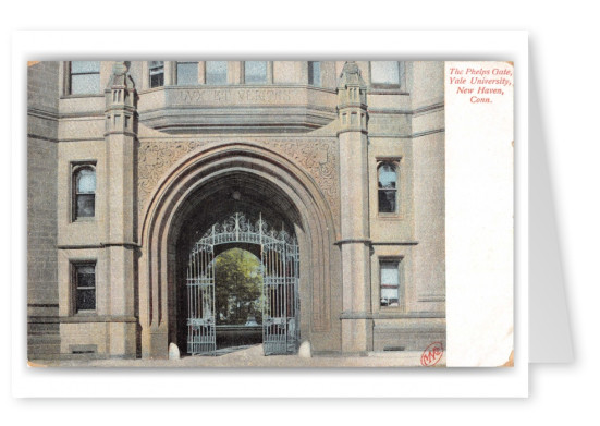 New Haven, COnnecticut, The Phelps gate, Yale University