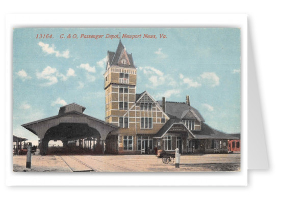 Newport News Virginia Passenger Depot