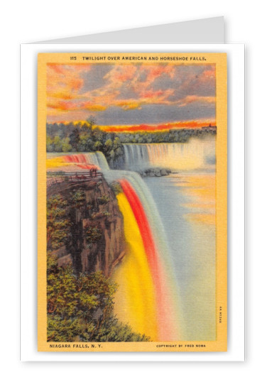 Niagara Falls, New York, American and Horseshoe falls