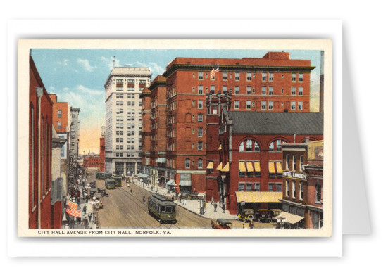 Norfolk, Virginia, City Hall Avenue 