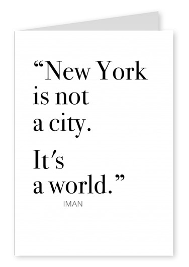 nova york quot em um cartão-postal