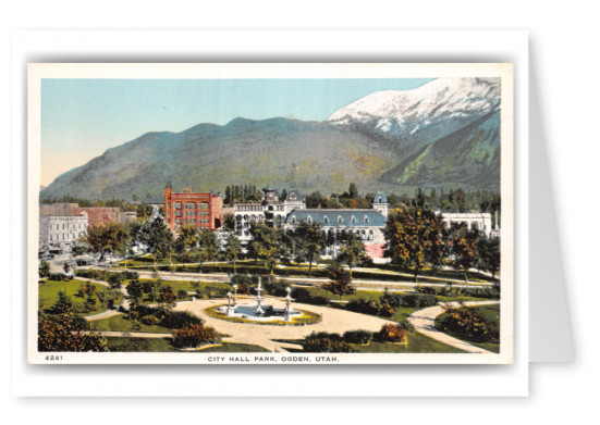 Ogden, Utah, City hall Park