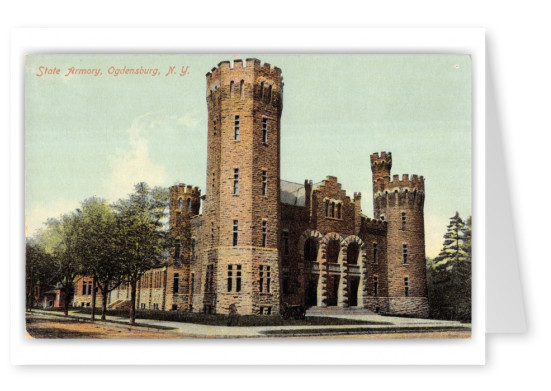 Ogdensburg, New York, State armory
