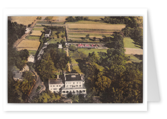 Old Lyme, Connecticut, Boxwood Manor aerial view