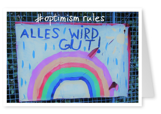 postcard #optimism rules