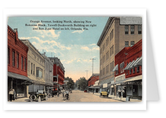 Orlando, Florida, Orange Avenue looking North