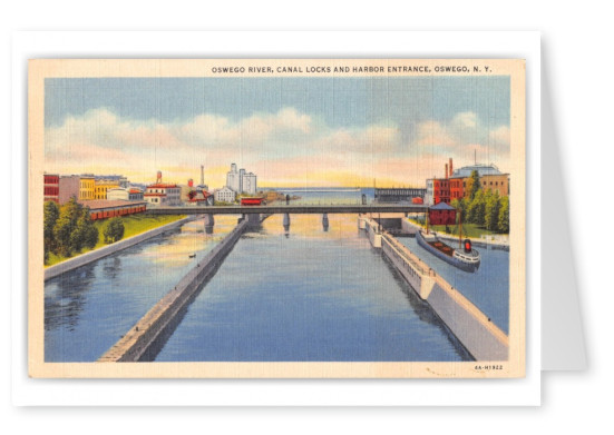 Oswego, New York, Oswego River Canal