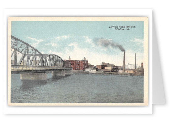 Peoria Illinois Lower Free Bridge