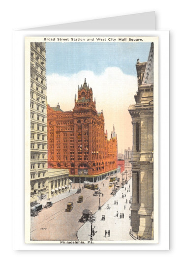 Philadelphia, Pennsylvania, Broad Street Station and City Hall Square