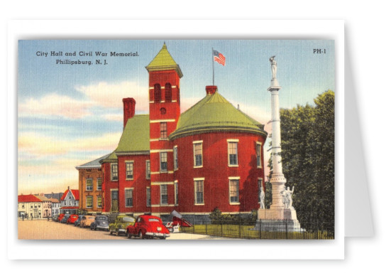 Phillipsburg, New Jersey, City Hall and Civil War Memorial