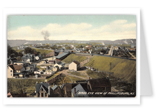 Phillipsburg, New Jersey,Birds-eye view