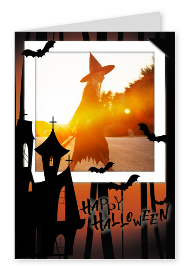 Over-Night-Design Halloween card Happy Halloween