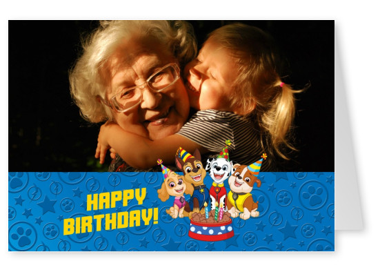 PAW Patrol  postcard Best Valentine's Day Friends