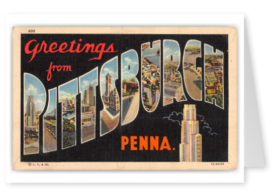 Pittsburg, Pennsylvania, Greetings from