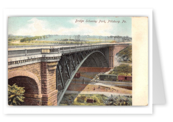 Pittsburgh Pennsylvania Bridge Schenley Park