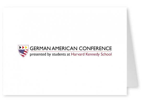 German American Conference plain white