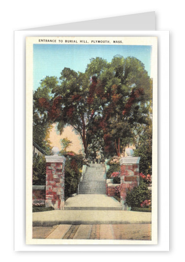 Plymouth, Massachusetts, Entrance to Burial Hill
